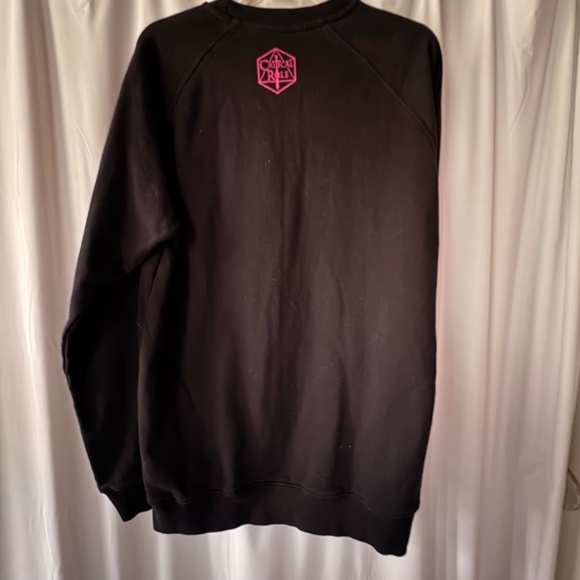 Critical Role Villains Beware Game Over Pixel Art Black Sweatshirt - Large NWOT - Picture 3 of 15